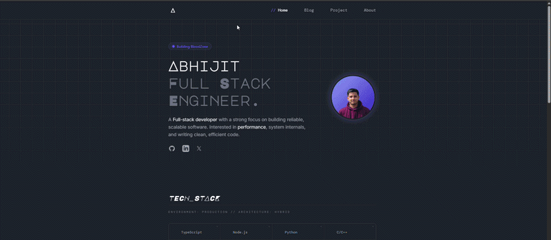 Personal Portfolio